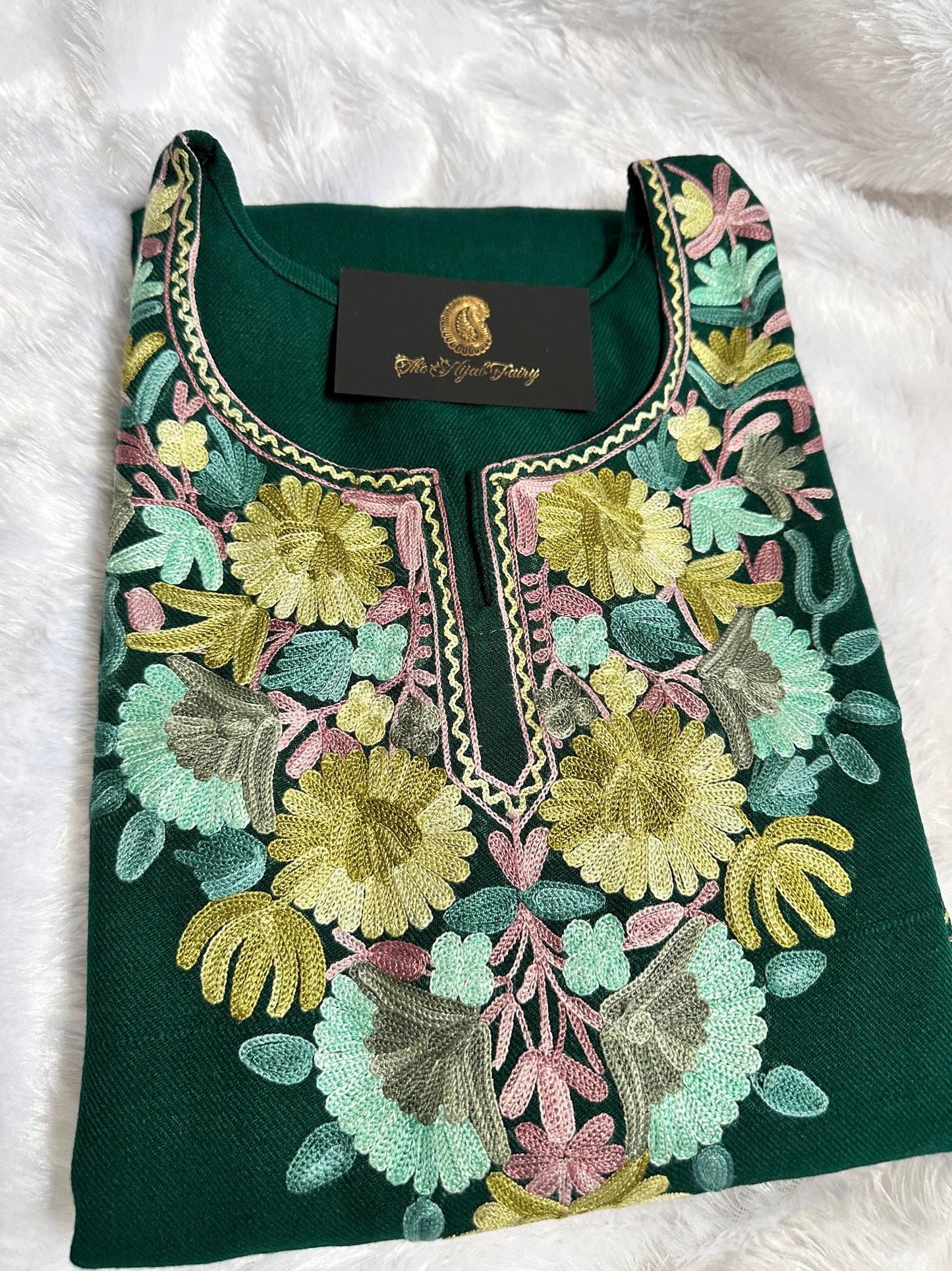 Pashmina Pheran - Green 2