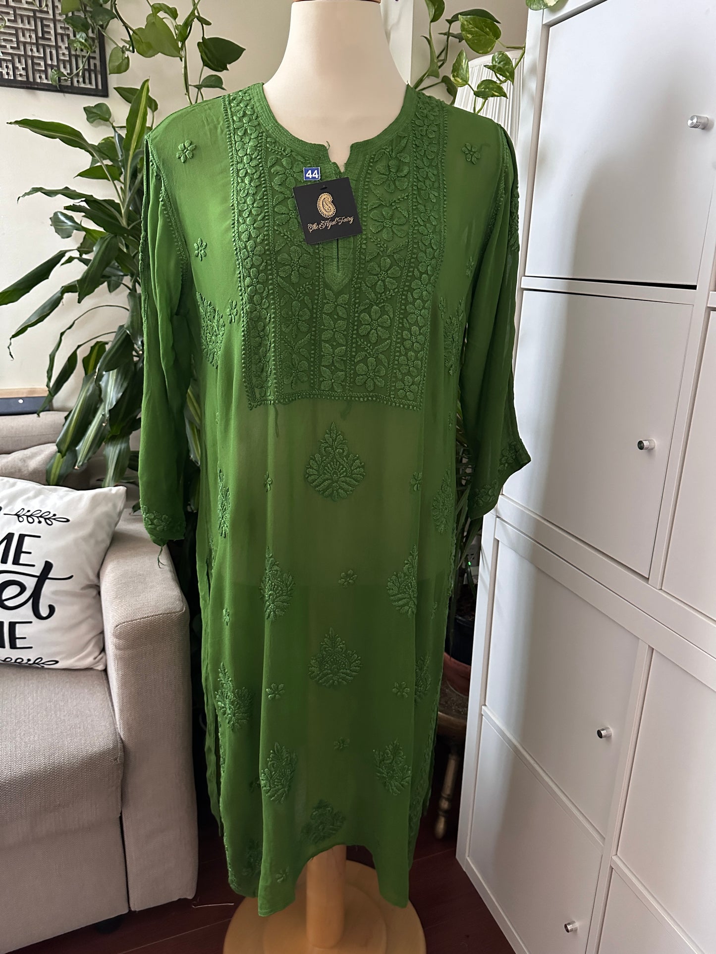 Green - Premium Viscose Kurti