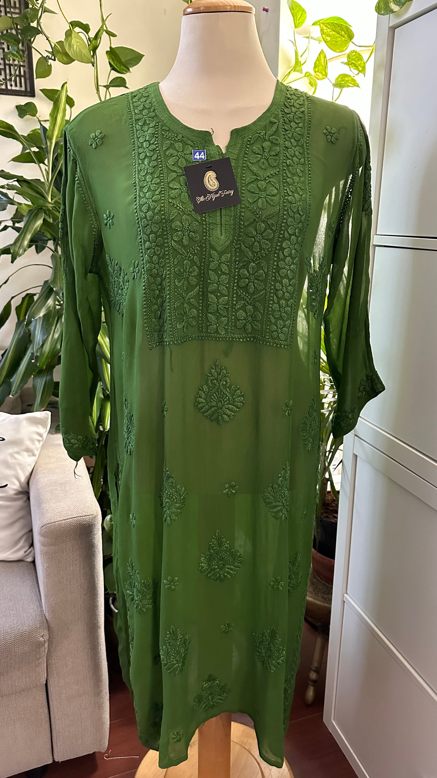 Green - Premium Viscose Kurti