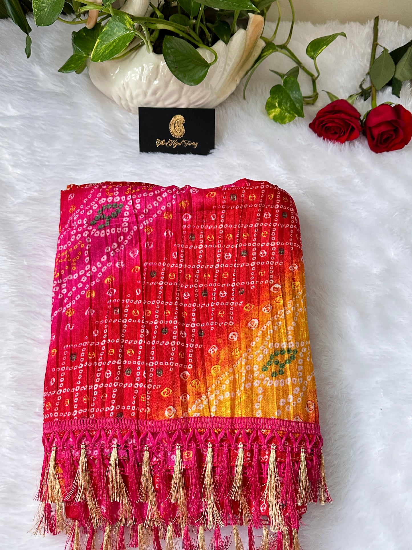 Bandhani Crush Dupatta - 2