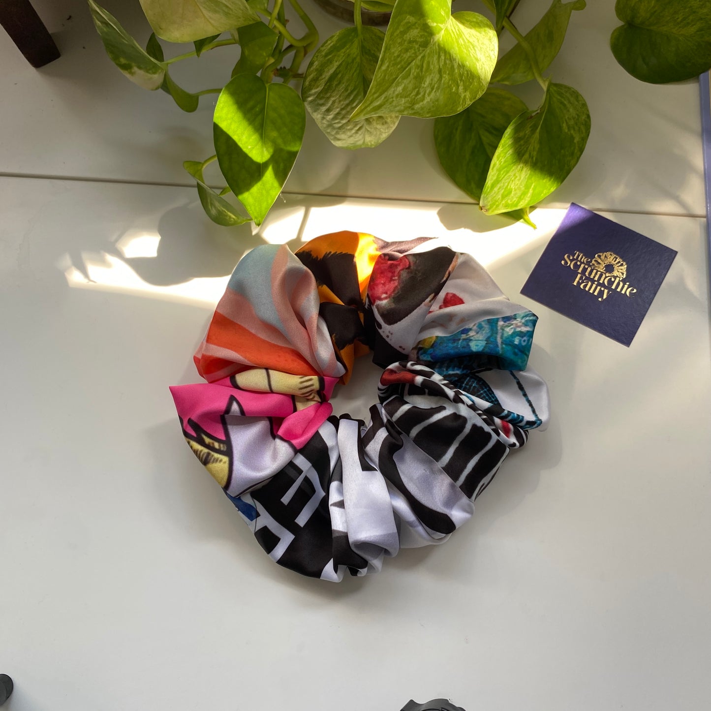 Multi 1 Satin Scrunchie