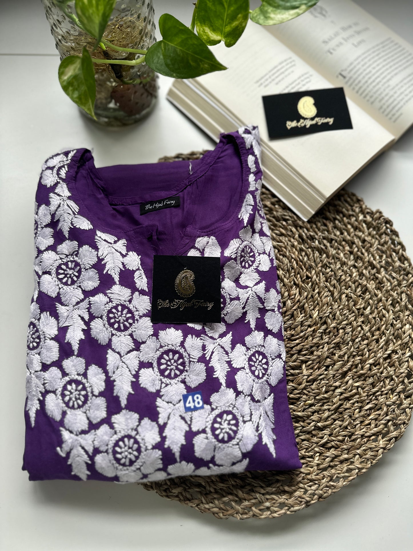 Lavender - Modal Straight Kurta