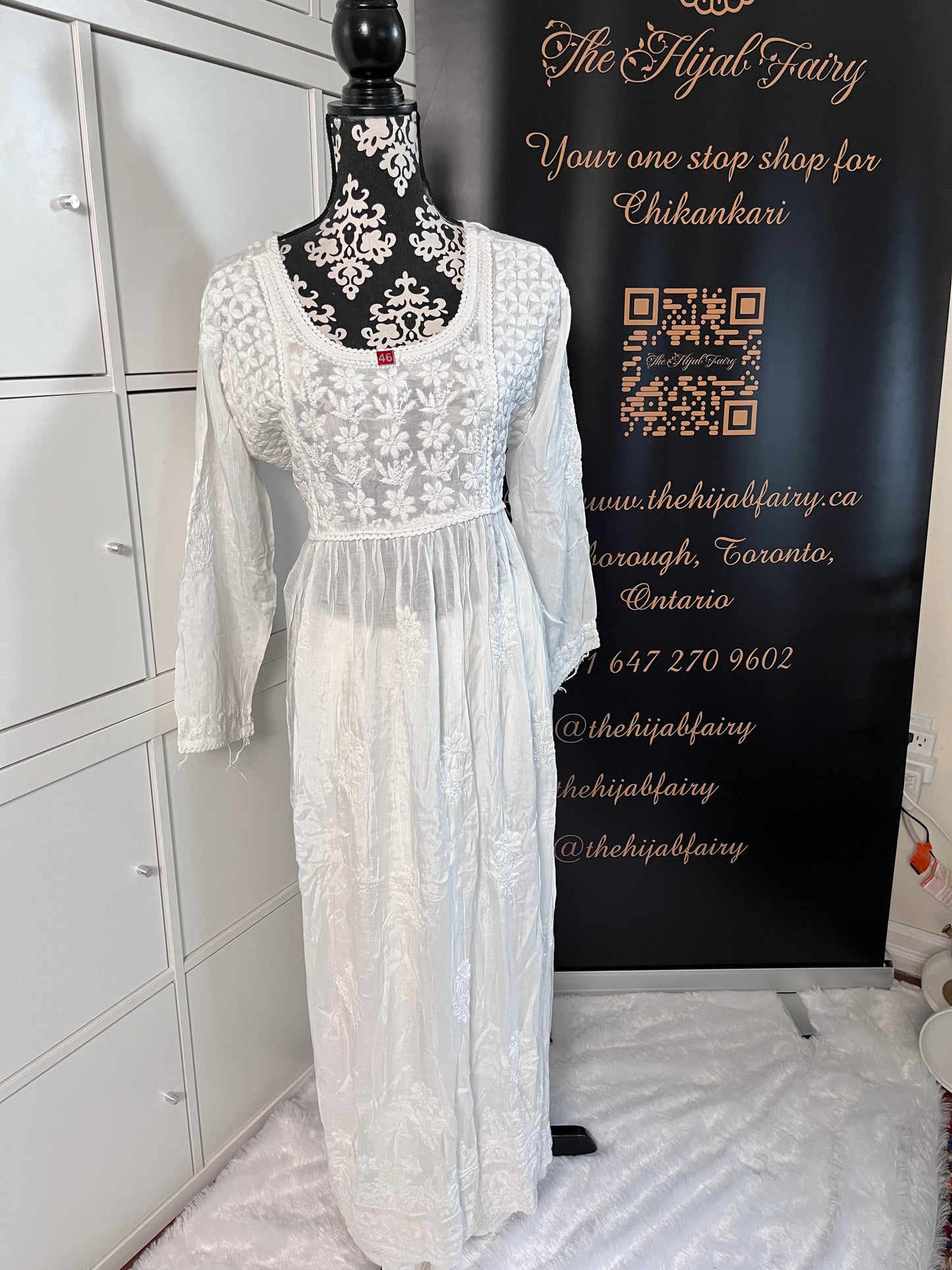 White - Muslin Frock