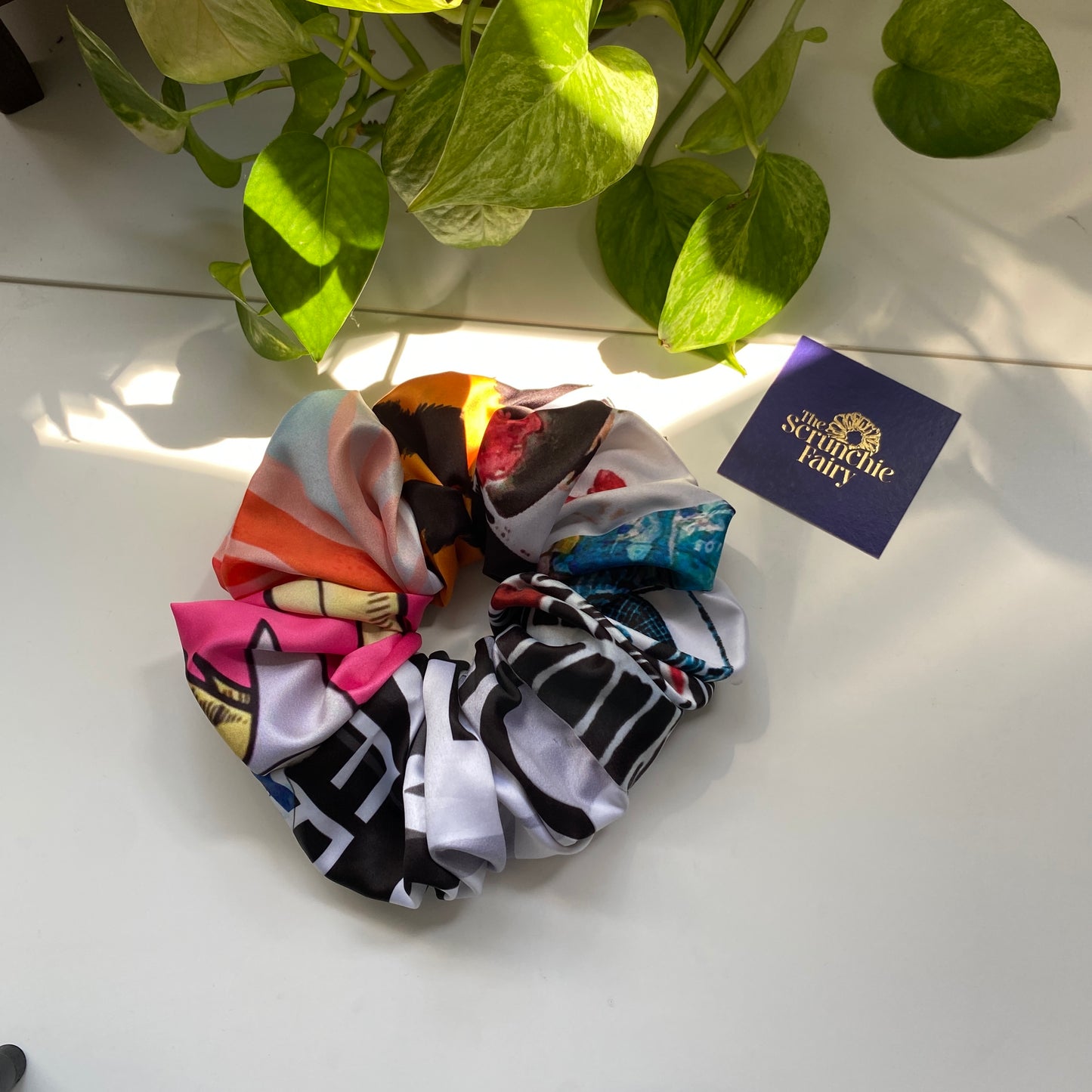 Multi 1 Satin Scrunchie