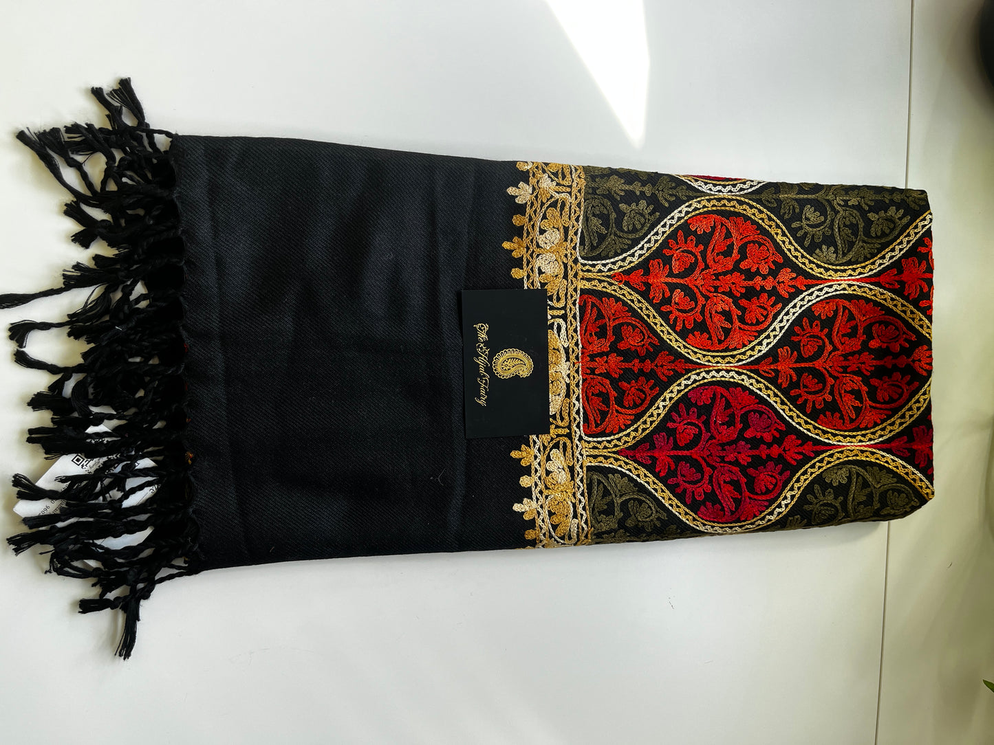 Black - Pashmina Shawl 1