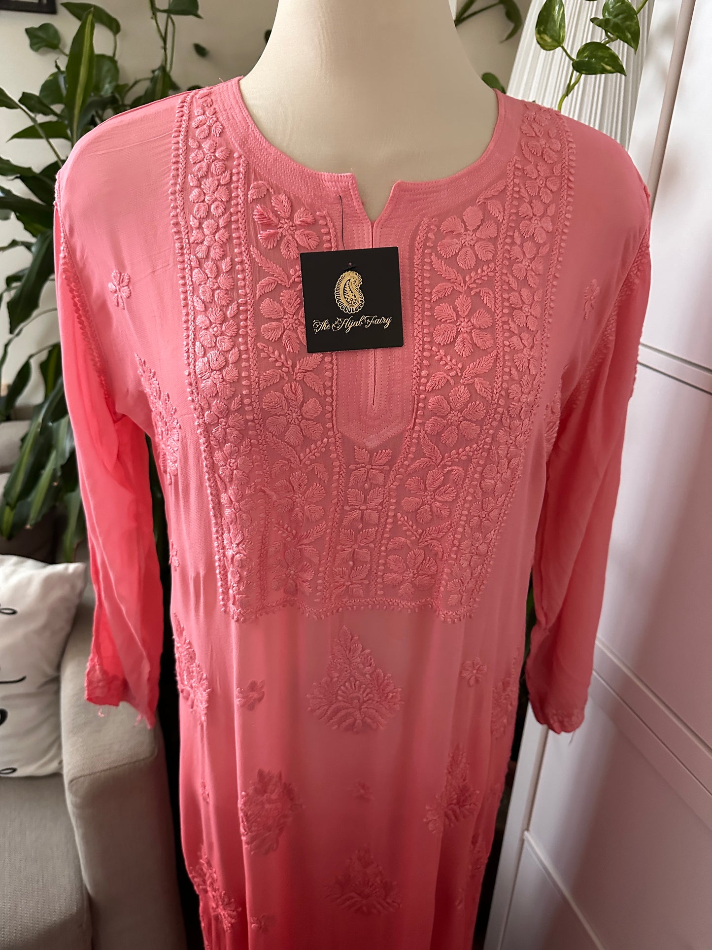 Peach Ombré - Premium Viscose Kurti