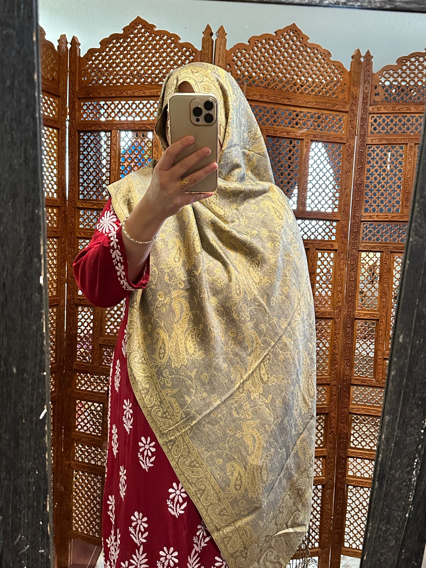 Pashmina Modal Hijab - Style 3