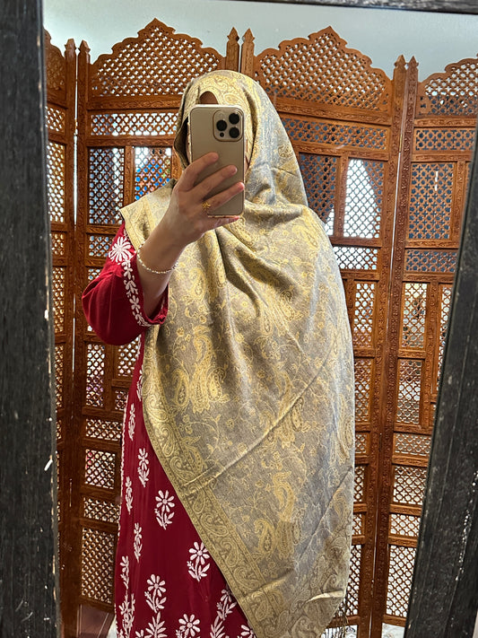 Pashmina Modal Hijab - Style 3