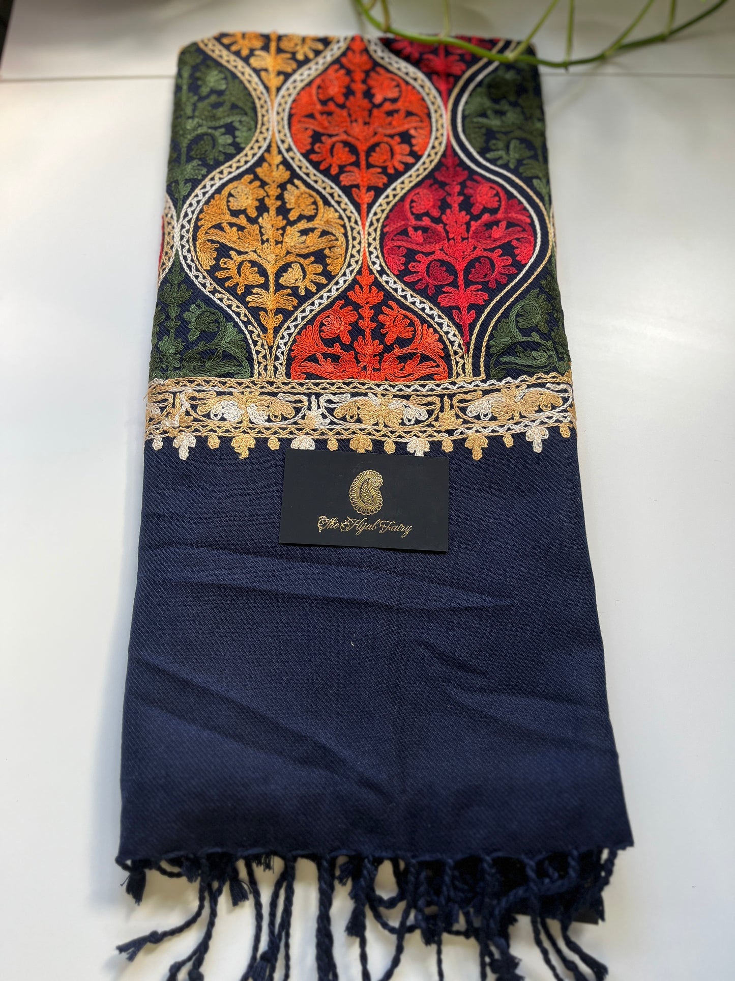 Navy Blue - Pashmina Shawl