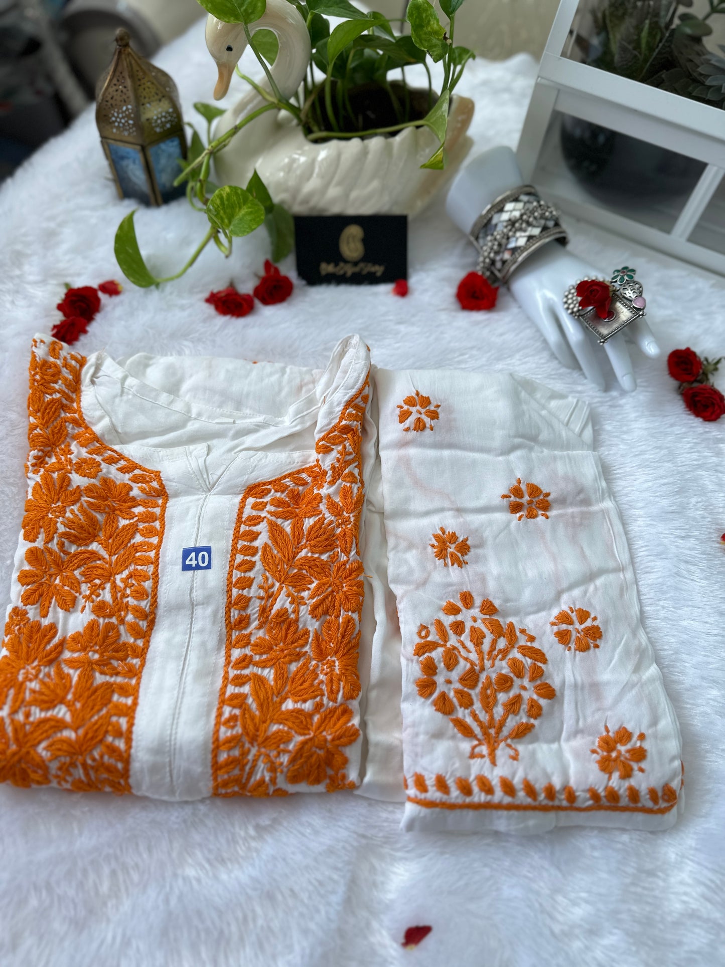 Orange - Modal 2 Pc Set