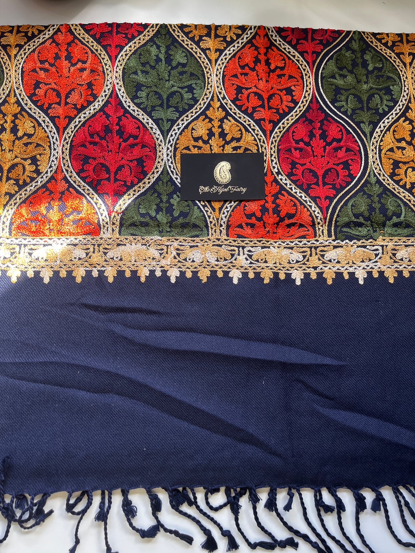 Navy Blue - Pashmina Shawl