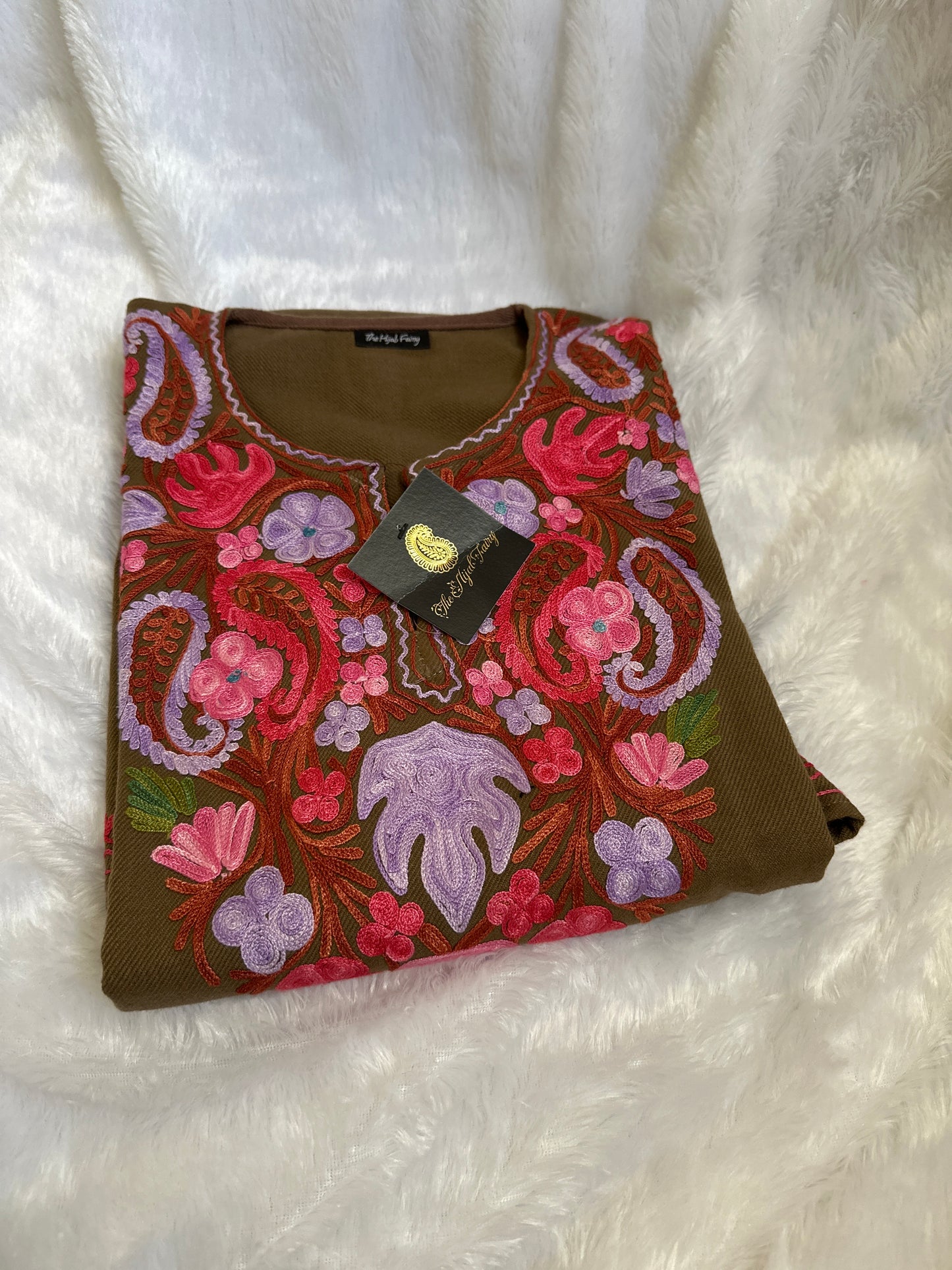 Pashmina Pheran - Brown 5