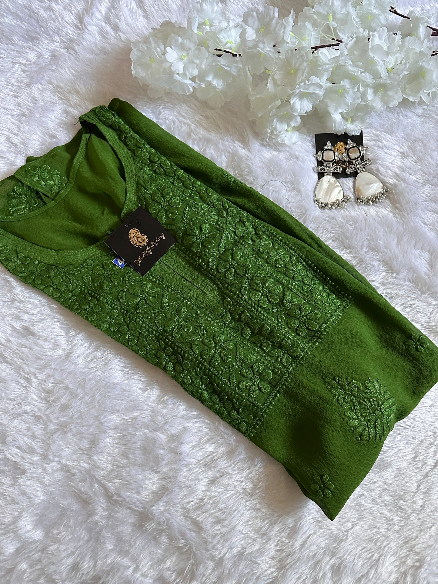 Green - Premium Viscose Kurti