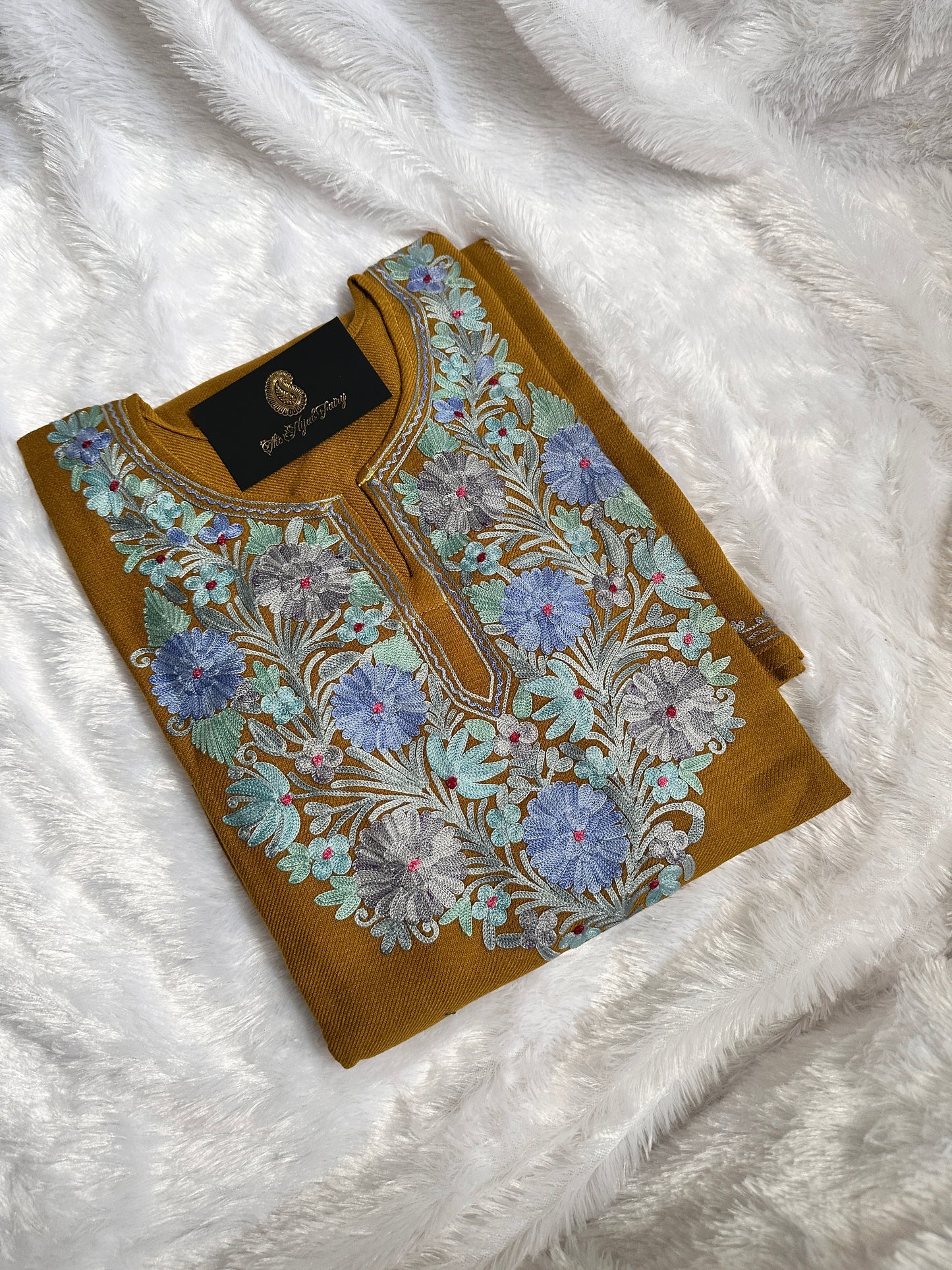 Pashmina Pheran - Mustard 5