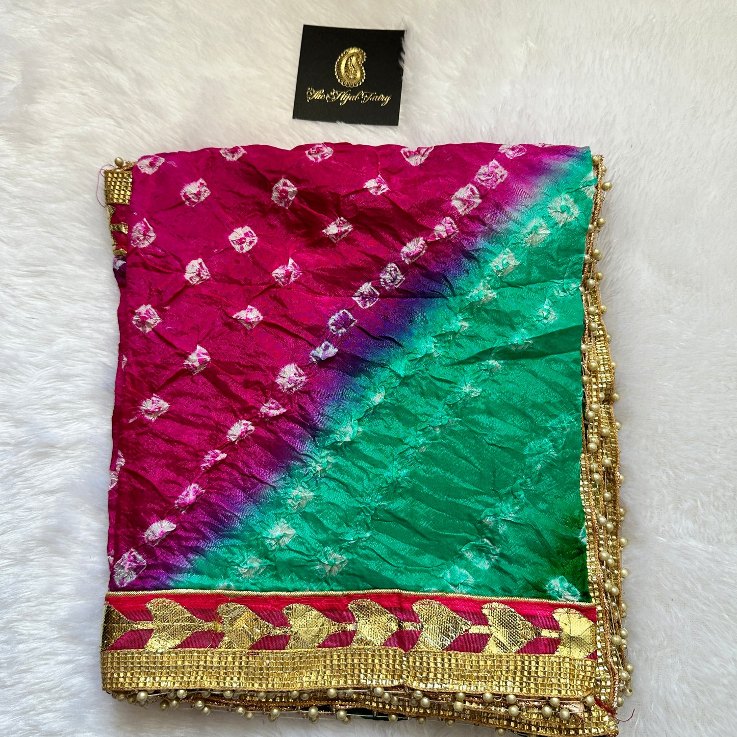 Bandhani Silk Multi Dupatta- 2