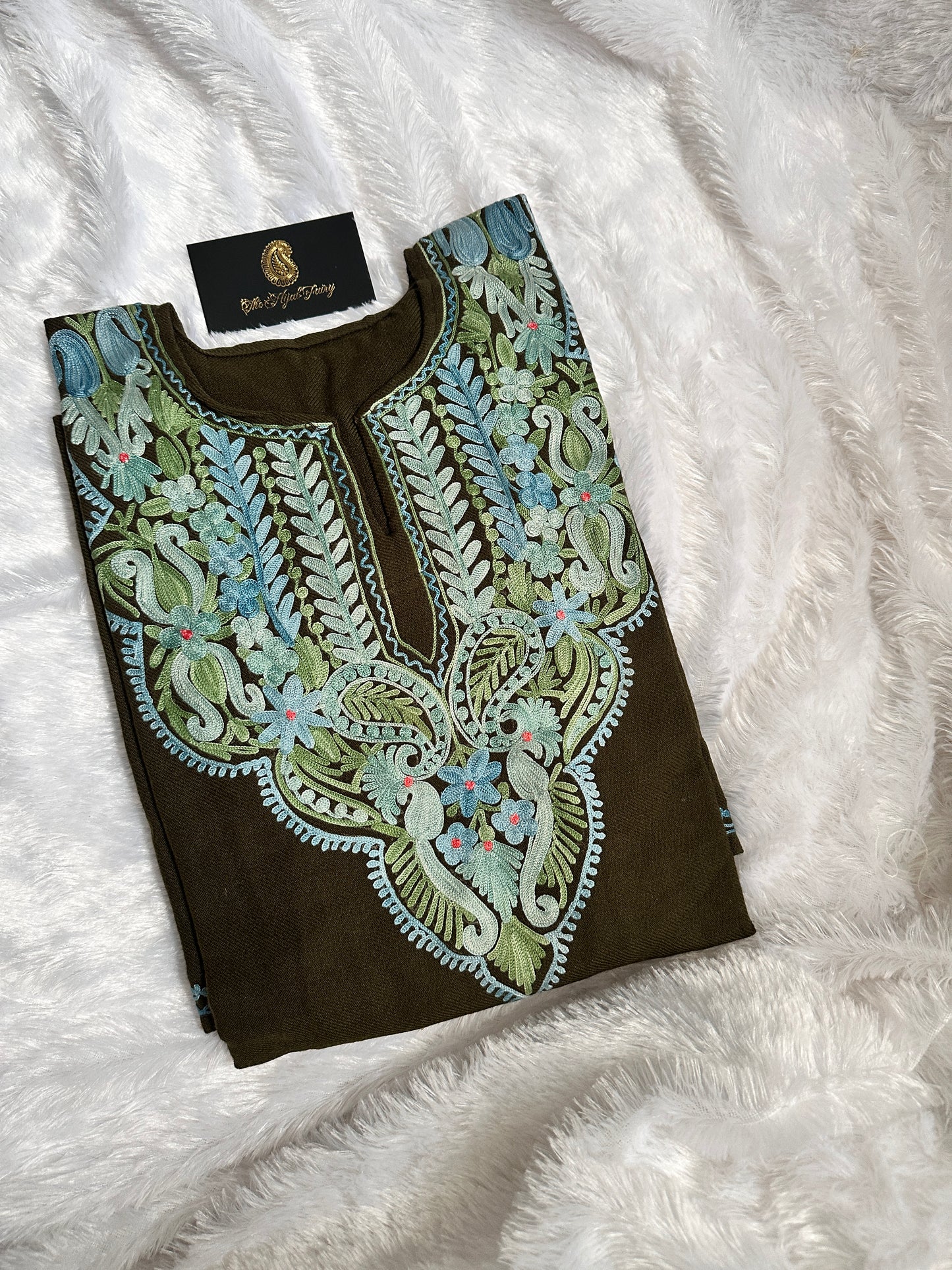 Pashmina Pheran - Green 9