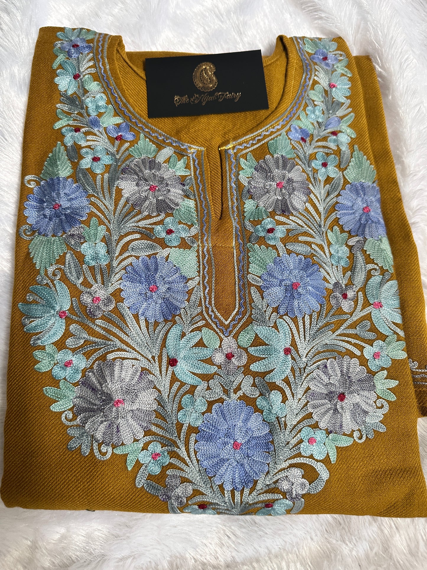 Pashmina Pheran - Mustard 5