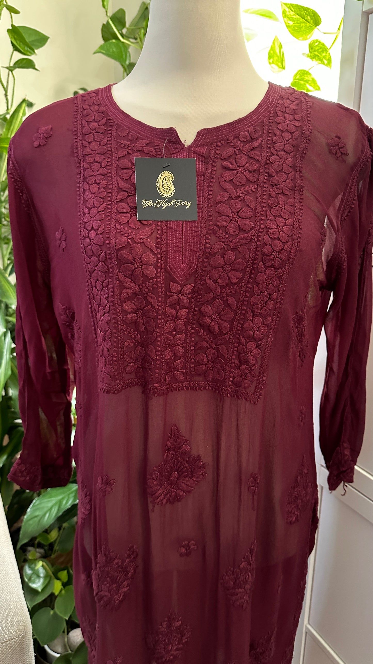 Wine - Premium Viscose Kurti