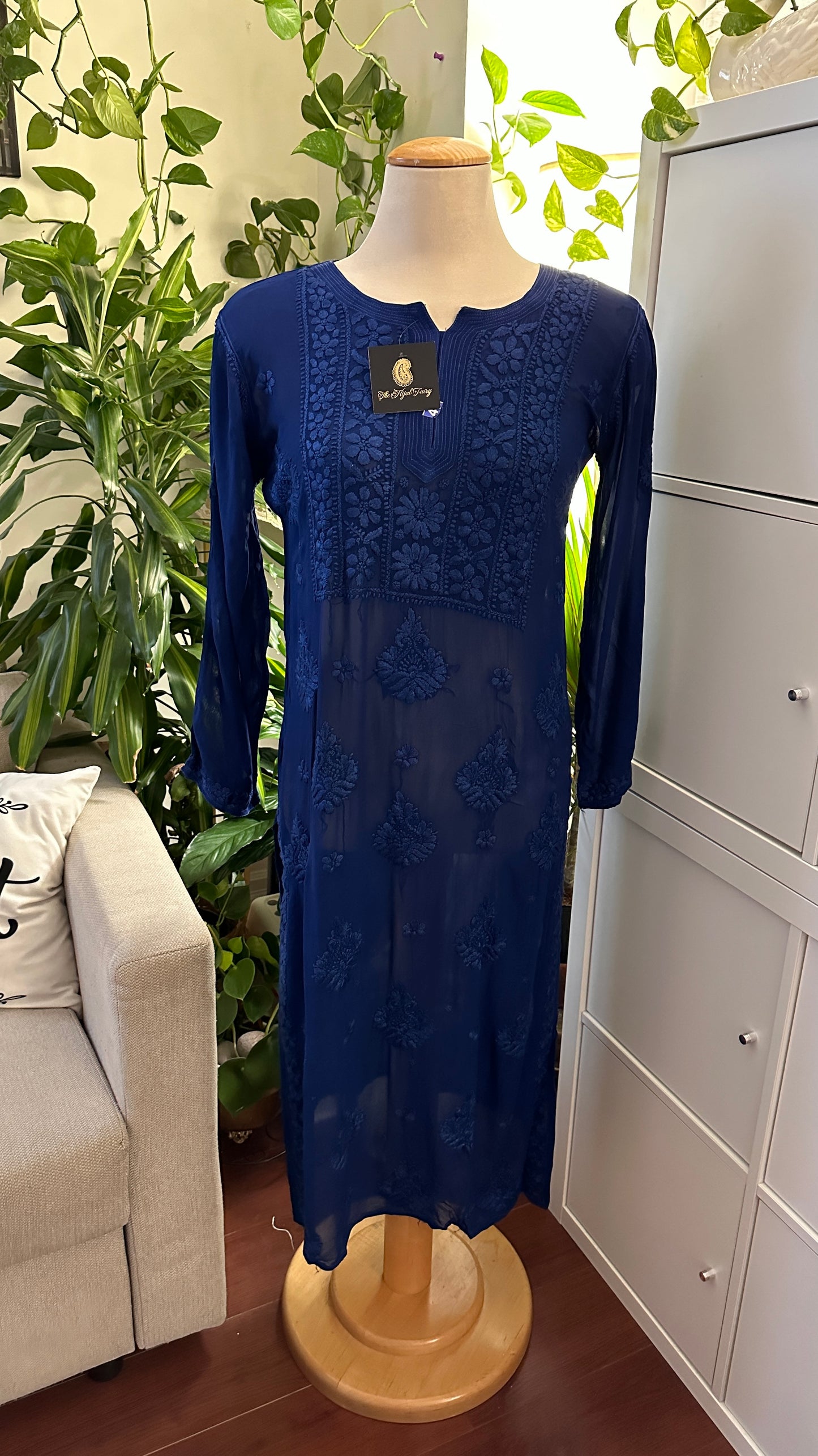 Blue - Premium Viscose Kurti