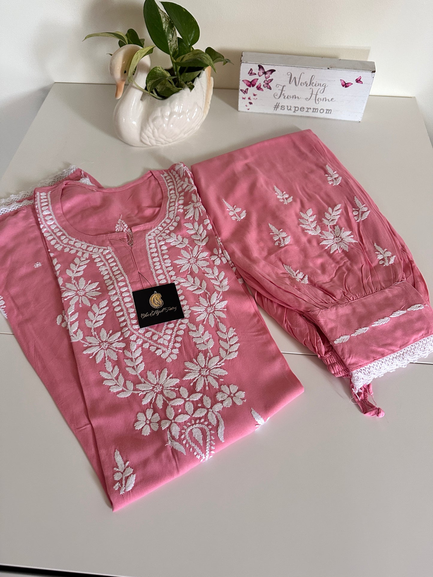 Gajari Pink - Afghani Set