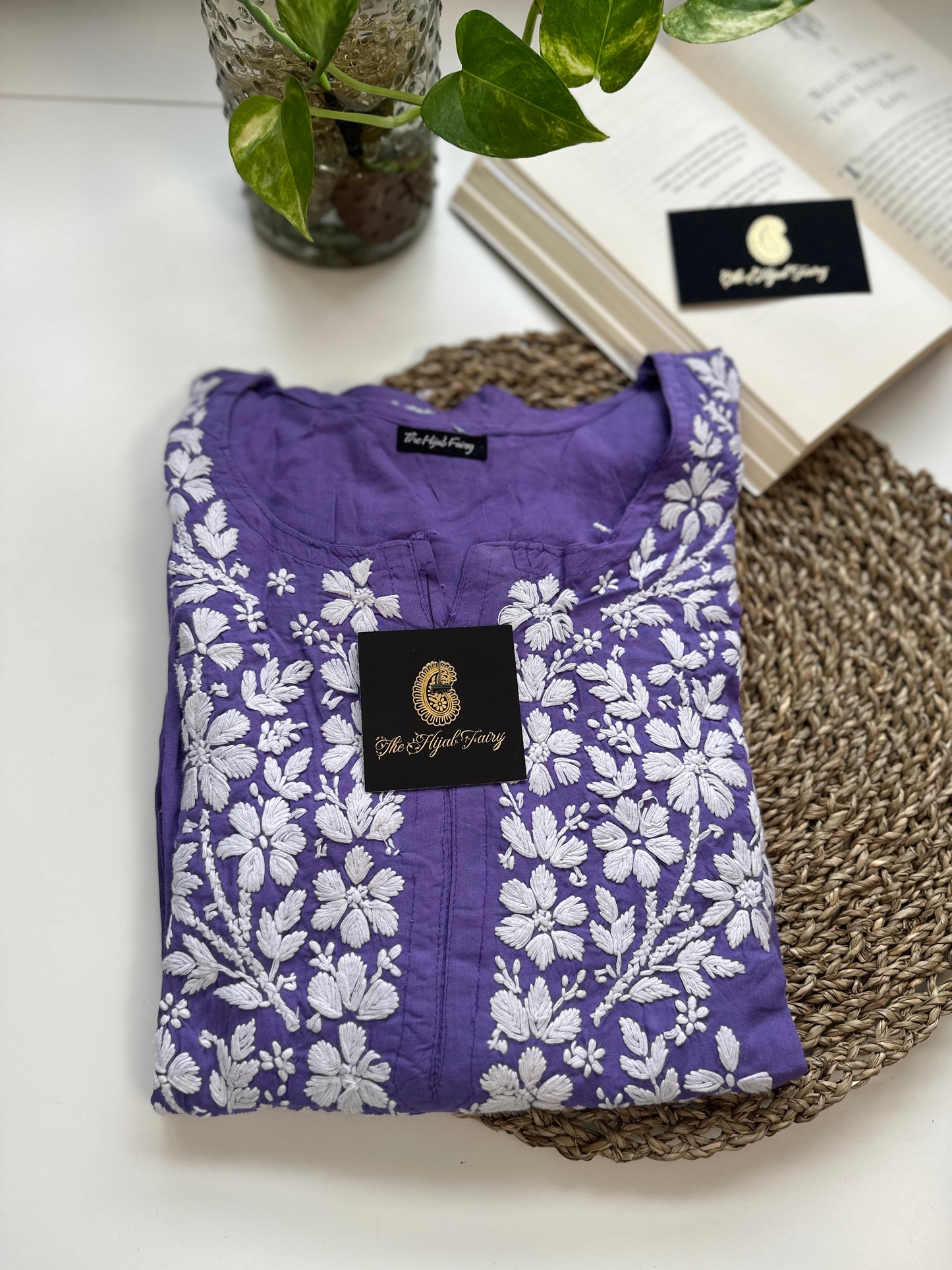 Lavender - Modal Straight Kurta