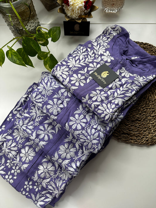 Lavender - Modal Straight Kurta