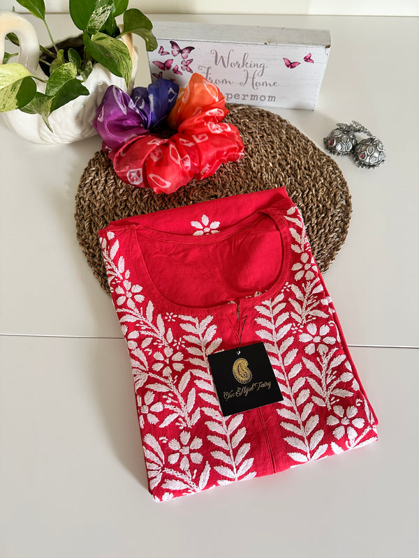 Strawberry - Modal Straight Kurta