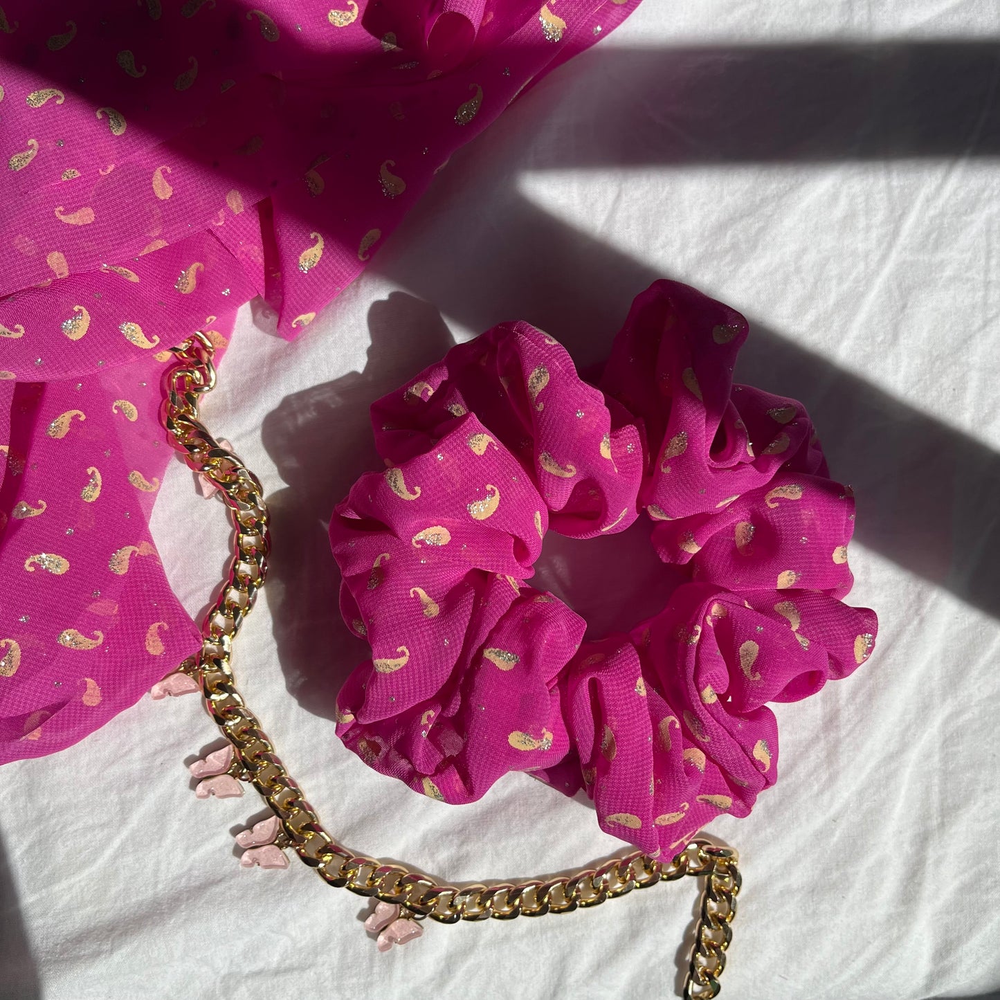 Barbie Georgette Scrunchie