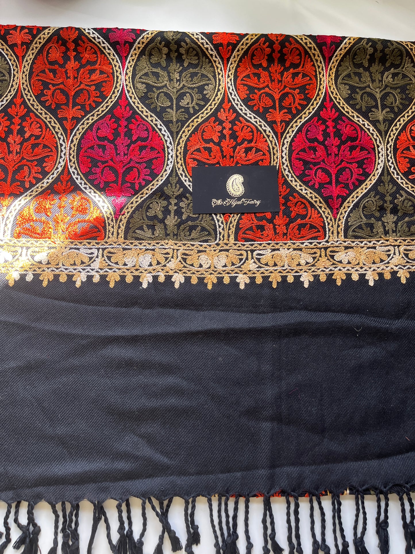 Black - Pashmina Shawl 1