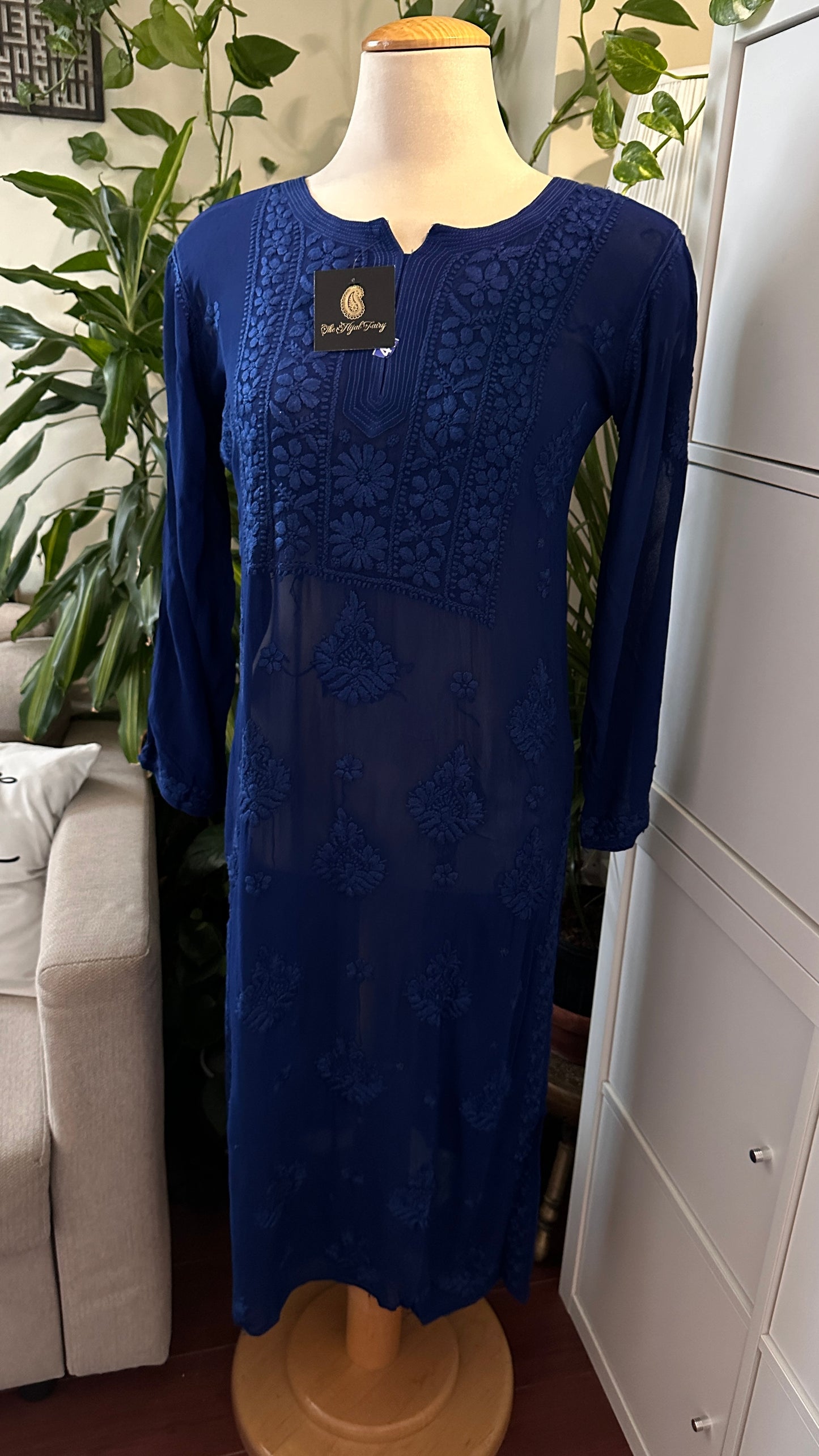 Blue - Premium Viscose Kurti