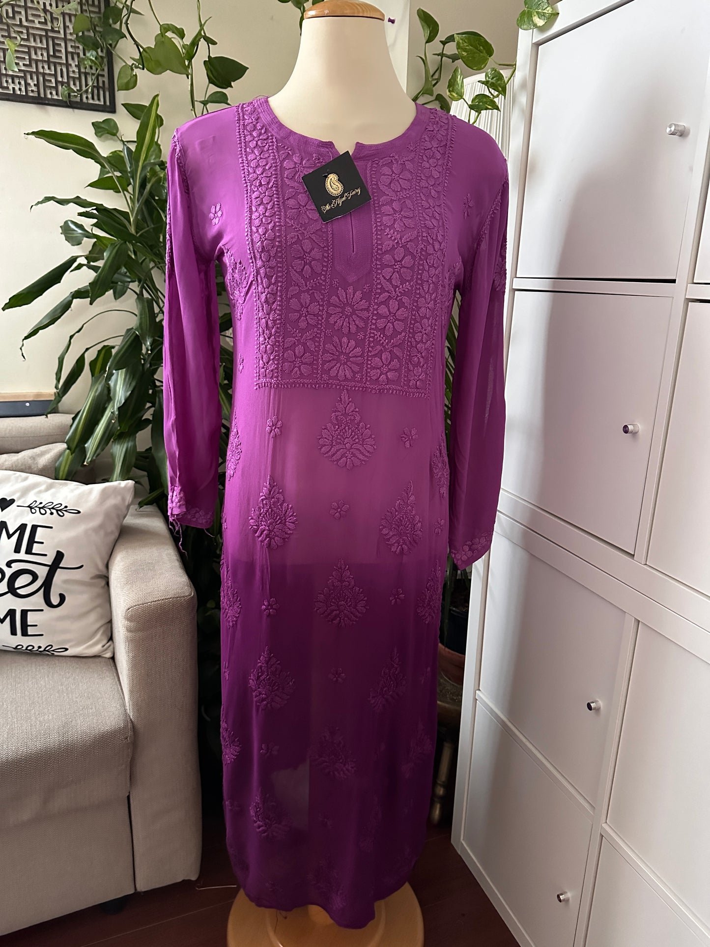 Purple Ombré - Premium Viscose Kurti