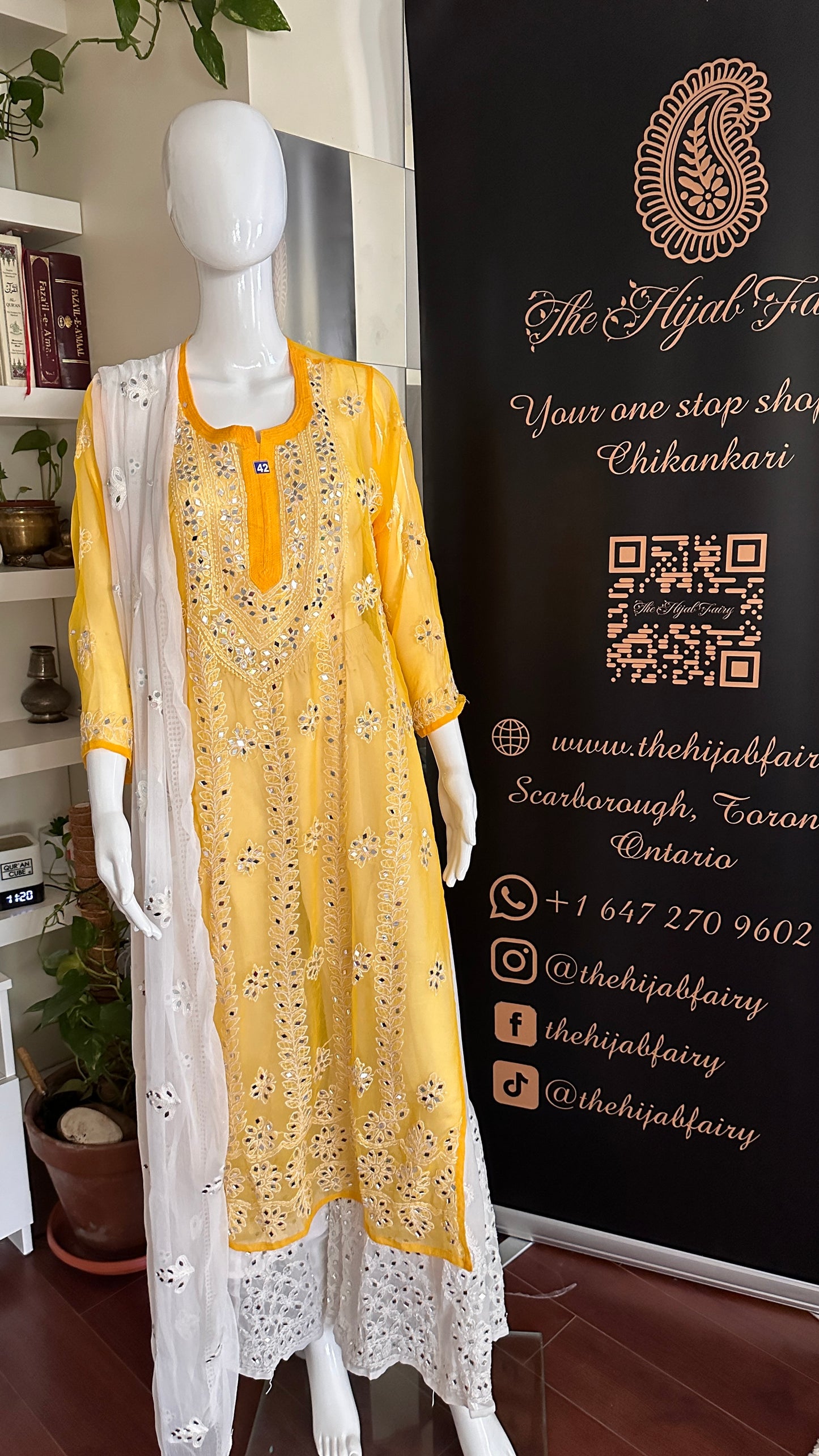 Mango - Georgette Mirror Kurta