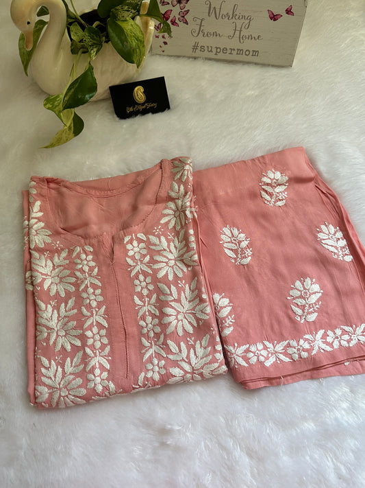 Gajari pink  - Co-ord Set