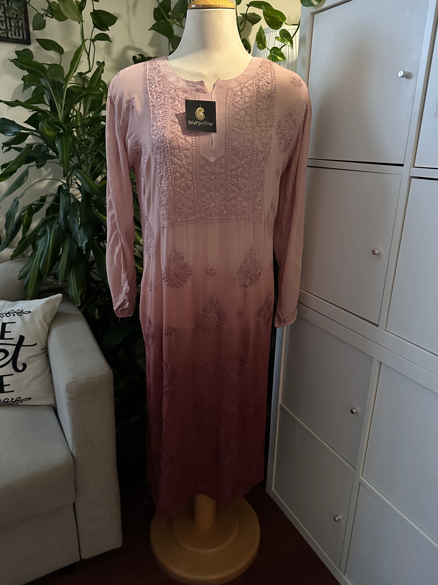 Mocha Ombré - Premium Viscose Kurti