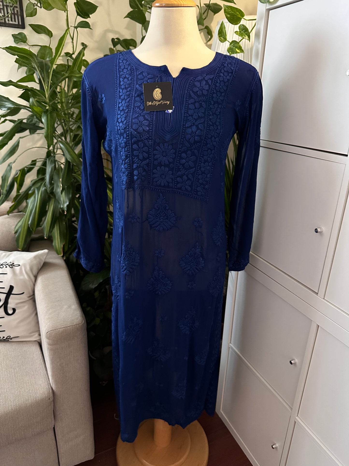 Blue - Premium Viscose Kurti