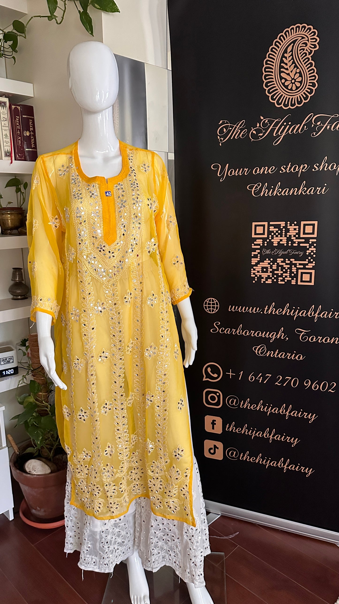 Mango - Georgette Mirror Kurta