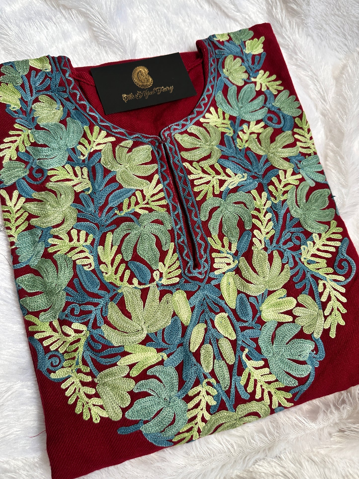 Pashmina Pheran - Maroon 9