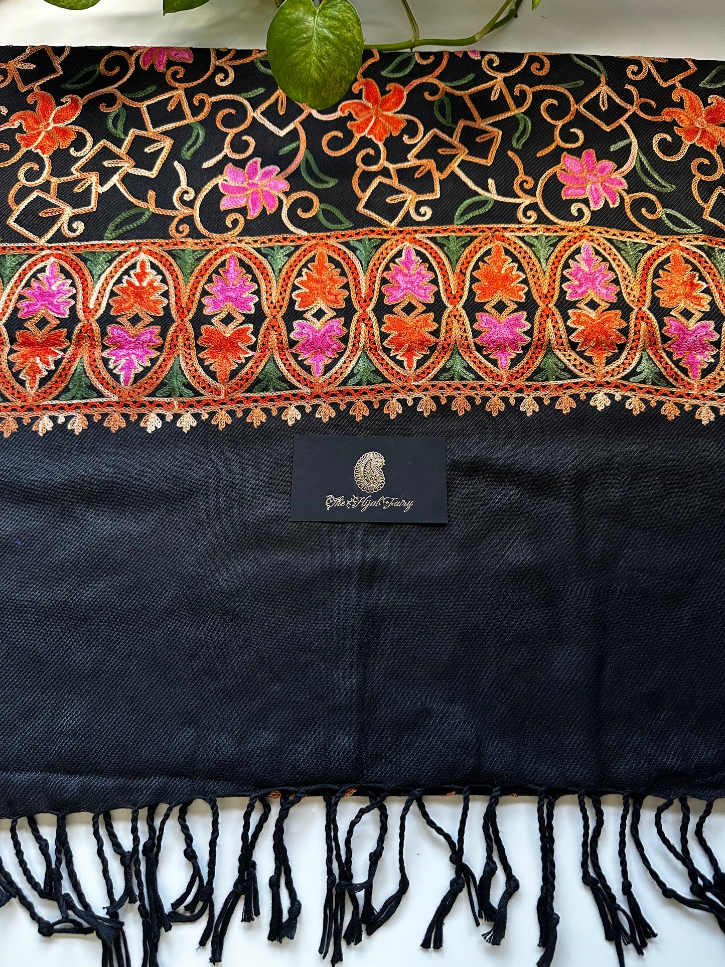 Black - Pashmina Shawl 1