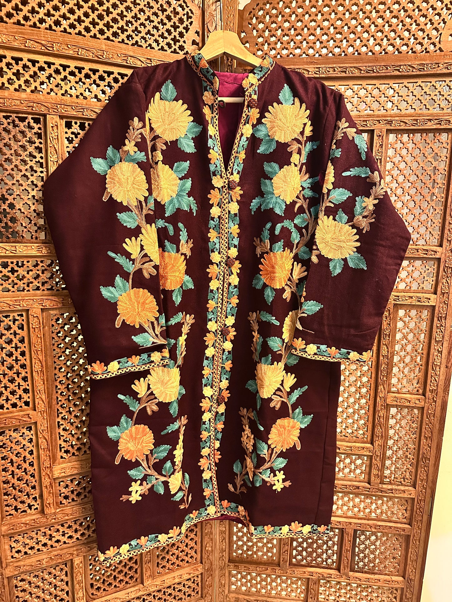 Pashmina Coats / Jackets - Wine