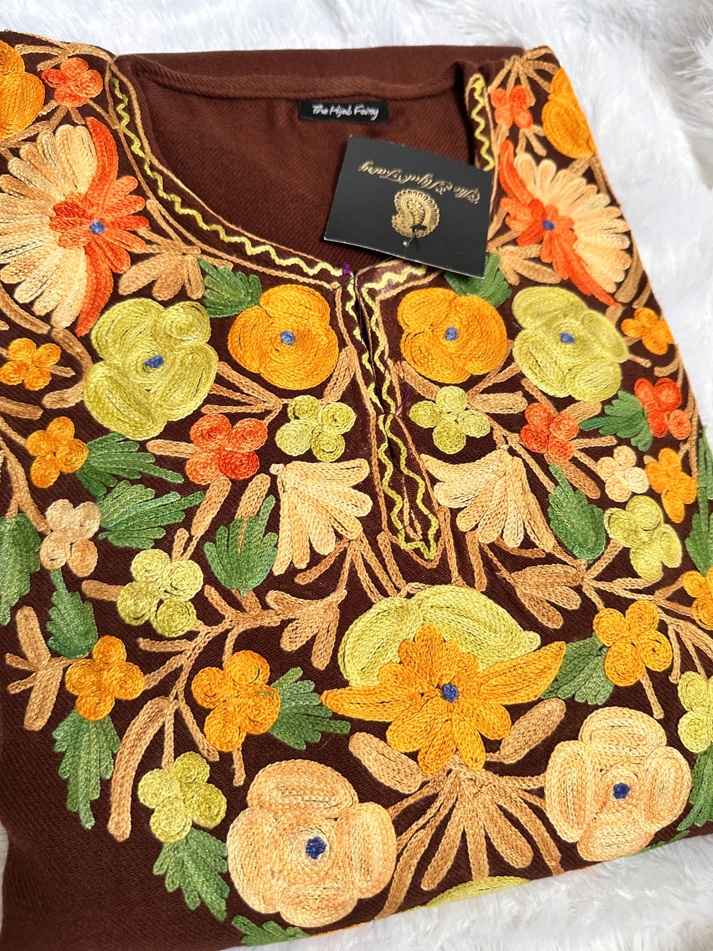 Pashmina Pheran - Brown 3