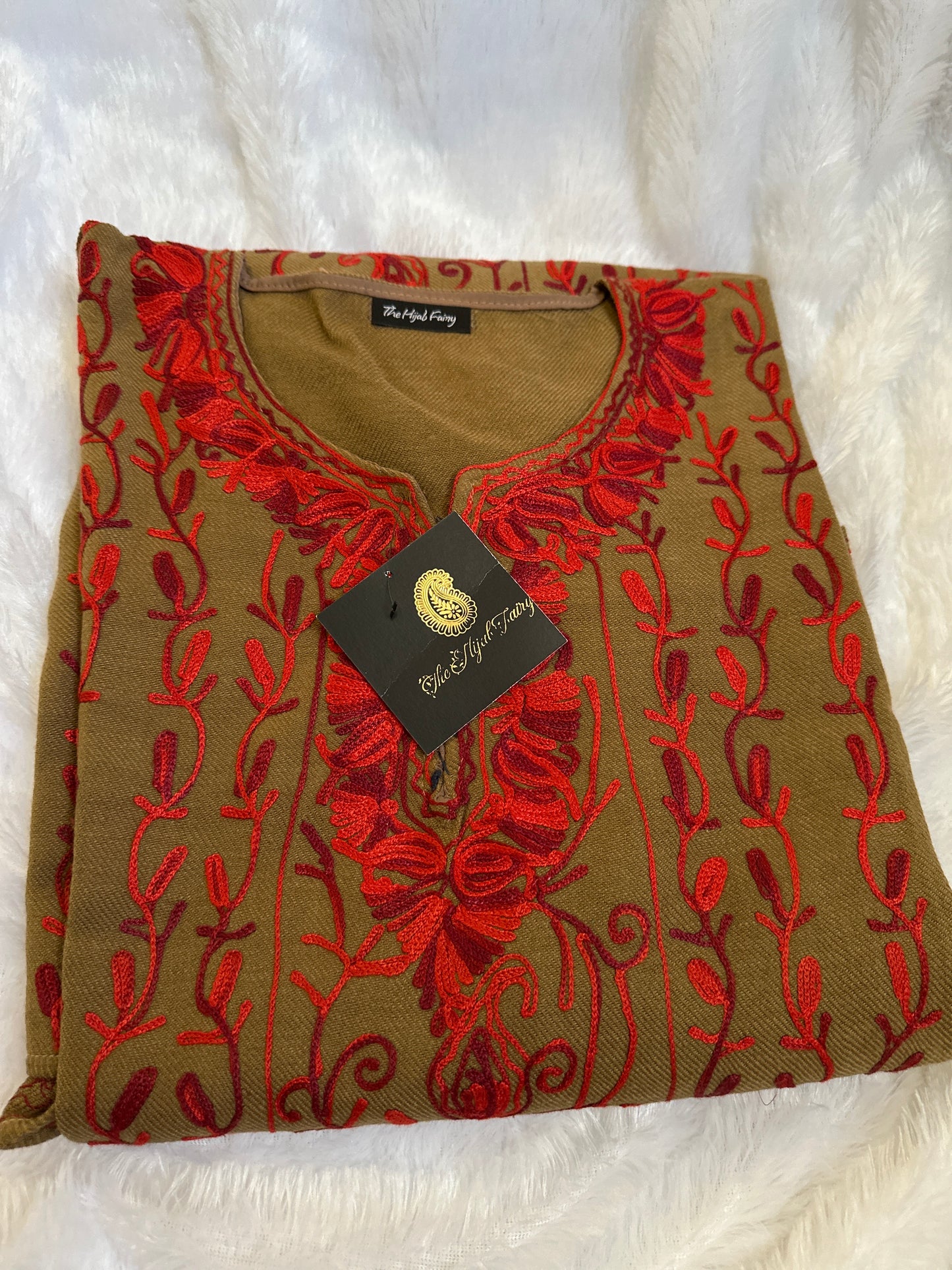 Pashmina Pheran - Brown 8