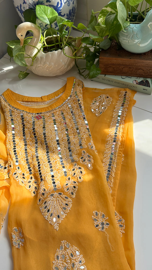 Mango - Georgette Mirror Kurta