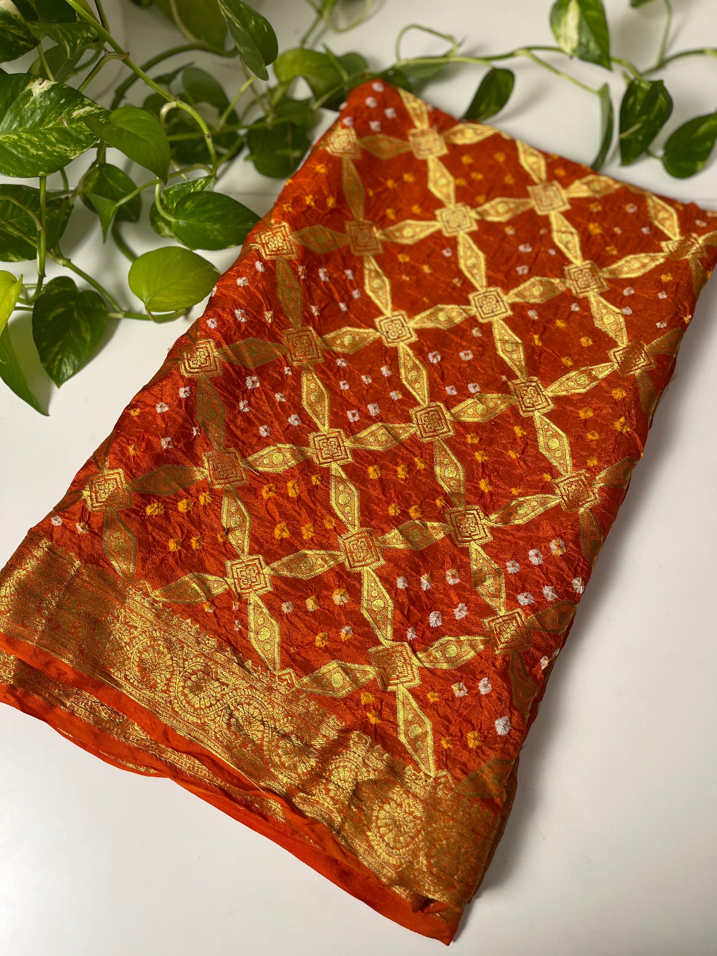 Gaji Silk Gharchola Dupatta