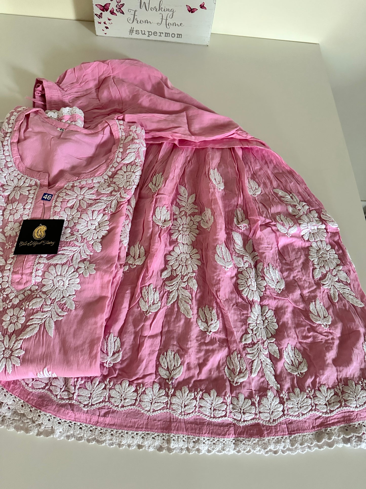 Pink - Modal Gharara Set