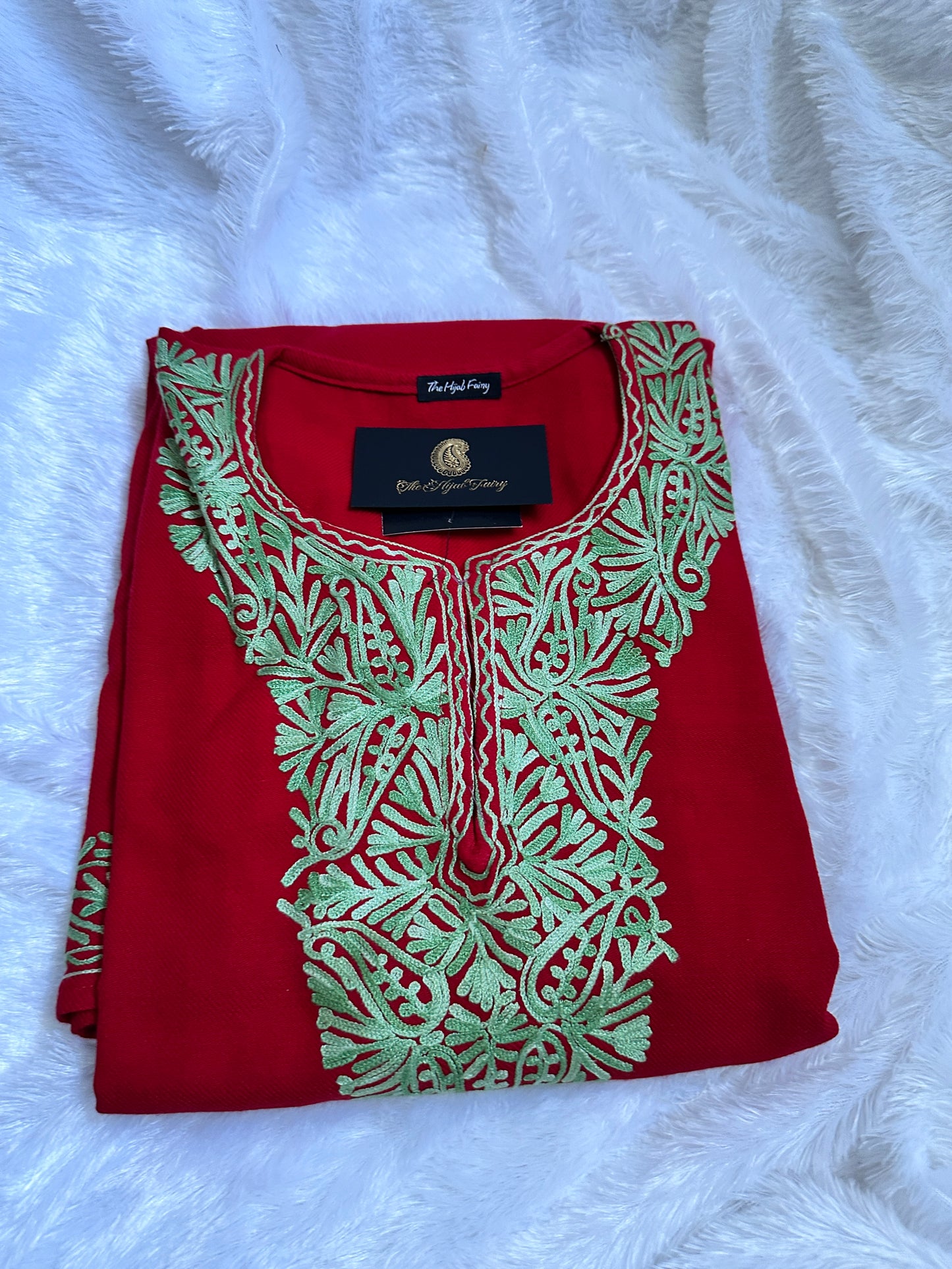 Pashmina Pheran - Red 3