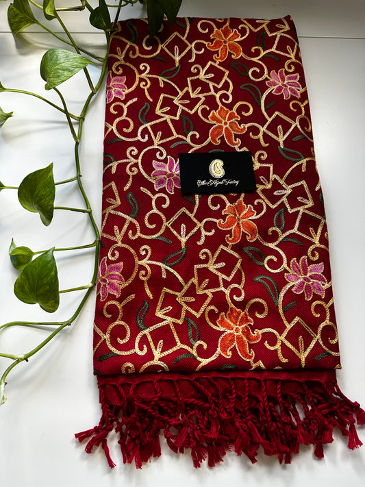 Maroon - Pashmina Shawl