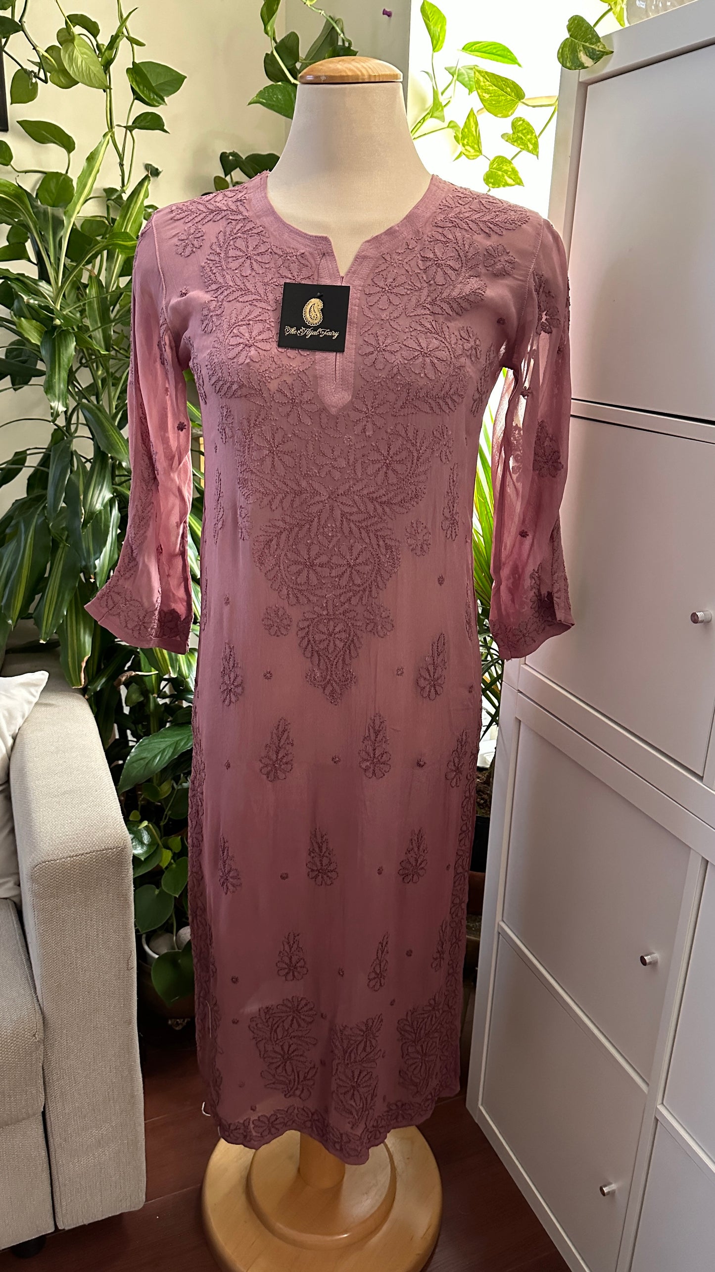 Mocha Ombré - Premium Viscose Kurti