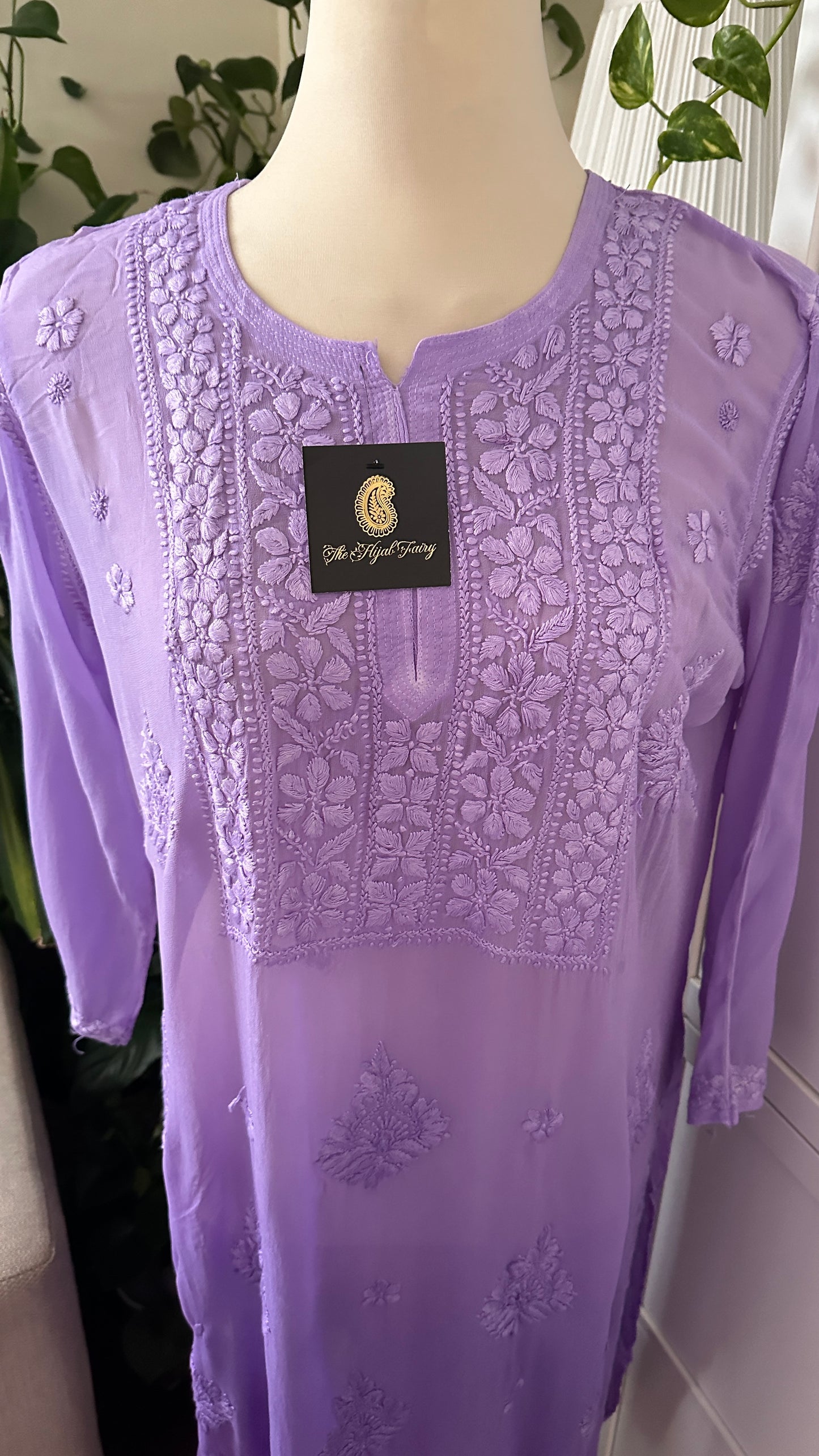 Lavender Ombré - Premium Viscose Kurti