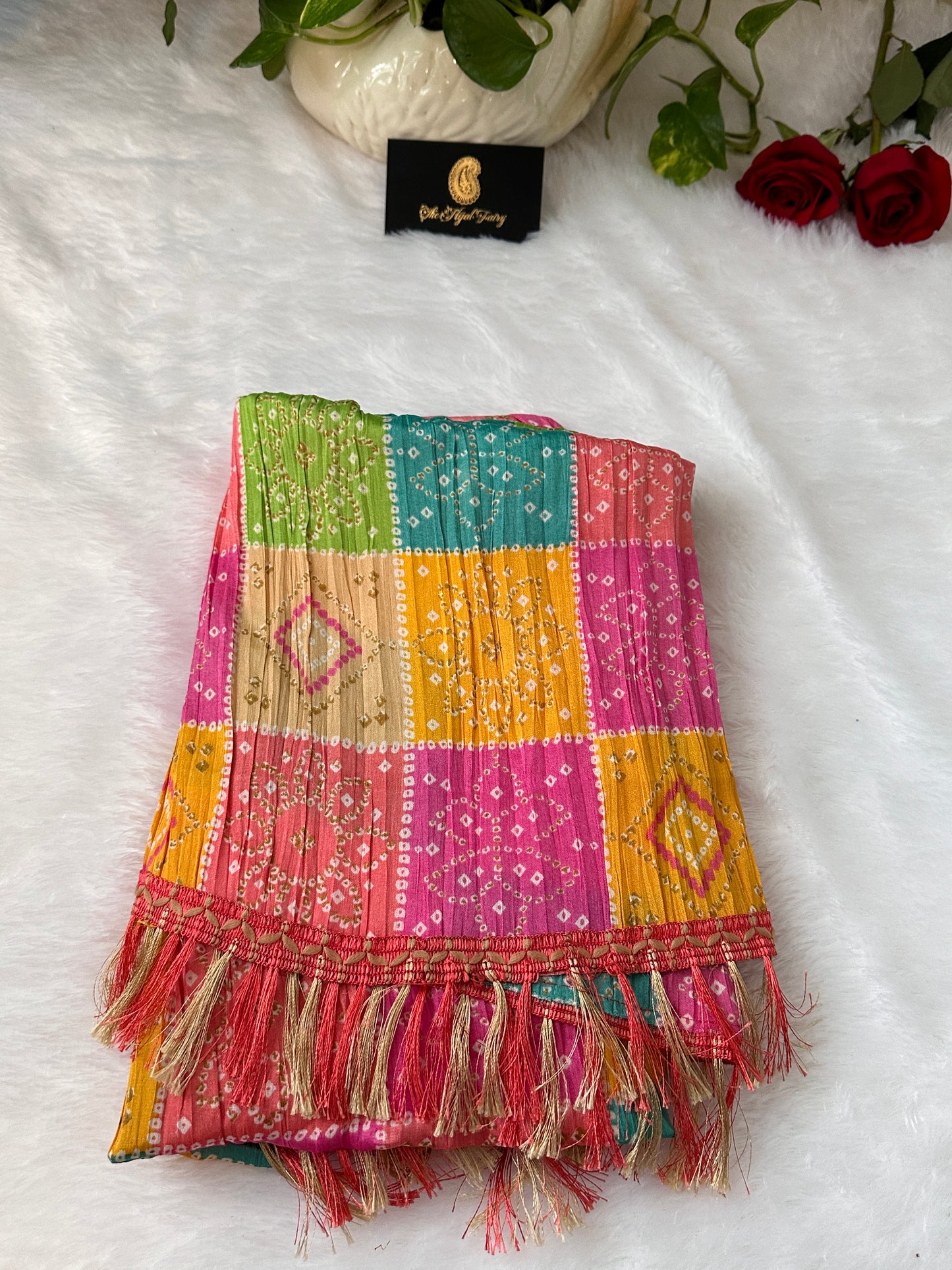 Bandhani Crush Dupatta - 2