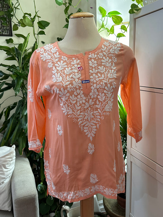 Peach Modal Short Top